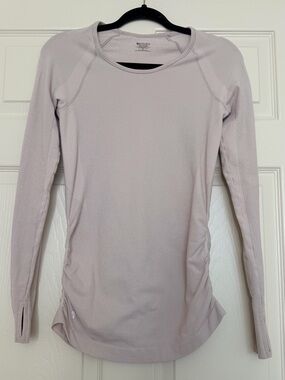 Athleta Long Sleeve Performance Top - Light Lavender